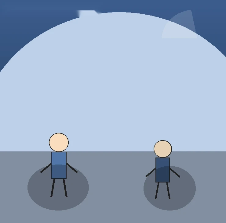 Illustration of “The Whispering Clocktower” in 3D animation style