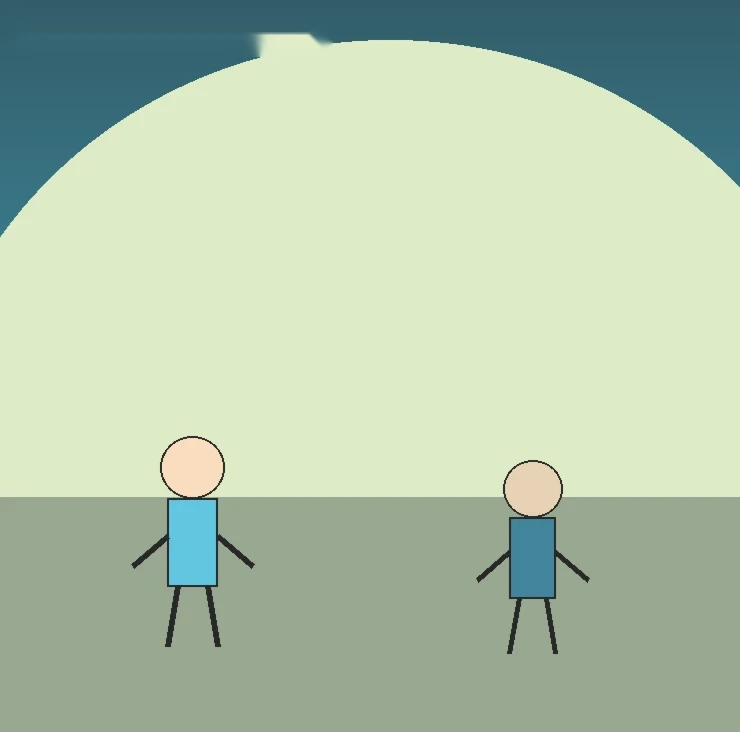 Ilustración de «La cometa que aprendió a compartir» en estilo realista