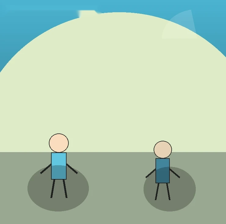 Ilustración de «La cometa que aprendió a compartir» en estilo animación 3d